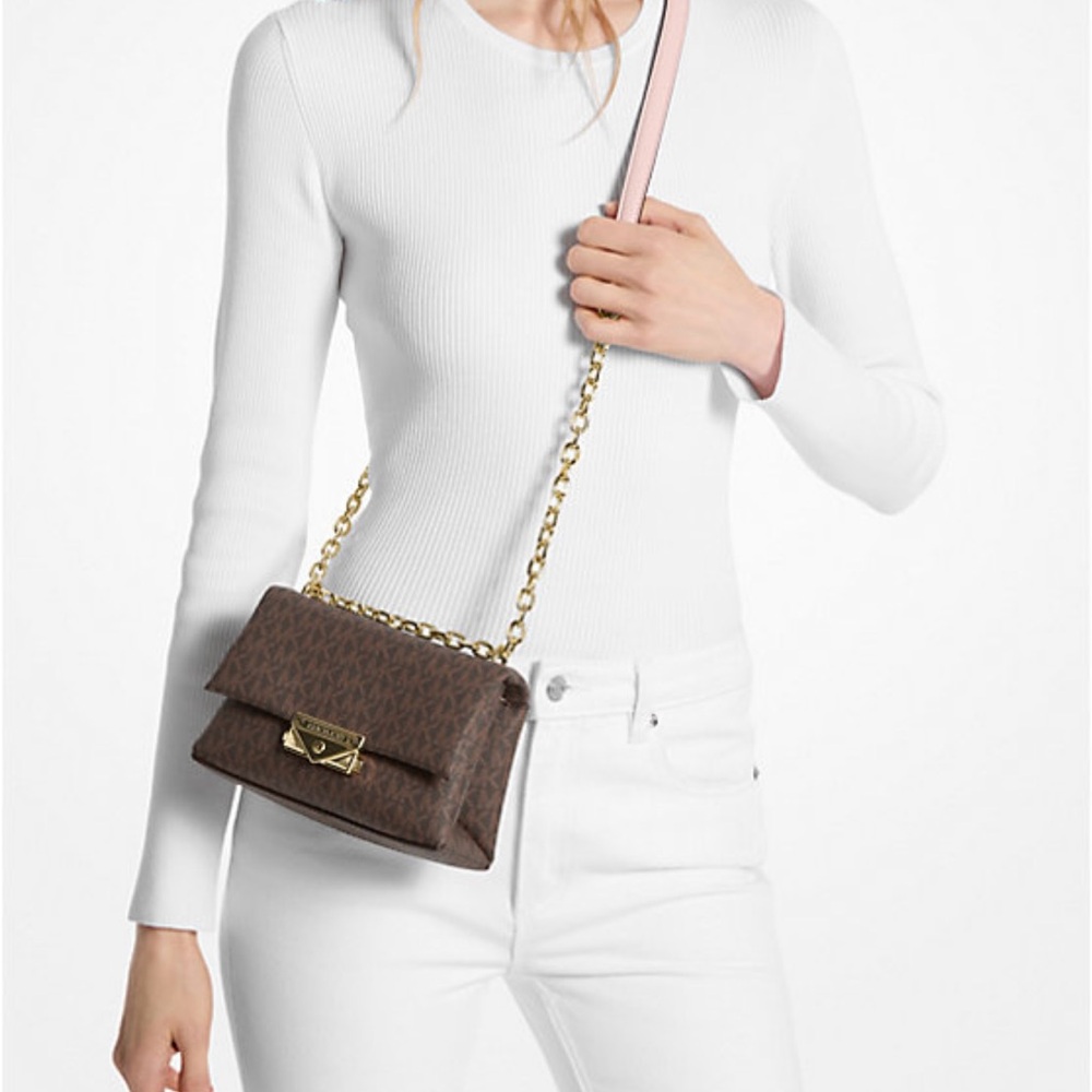 Michael Kors Dark Brown Crossbody Bag - Picture 9 of 9